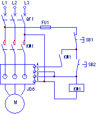 保護(hù)器的控制接線圖